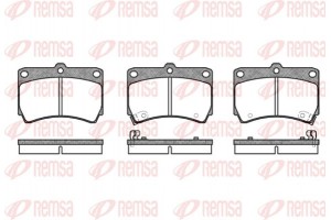 Remsa Σετ τακάκια, Δισκόφρενα - 0212.12