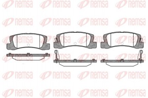 Remsa Σετ τακάκια, Δισκόφρενα - 0214.02