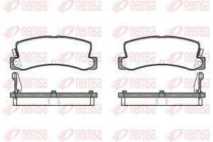 Remsa Σετ τακάκια, Δισκόφρενα - 0214.04