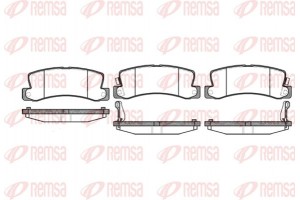 Remsa Σετ τακάκια, Δισκόφρενα - 0214.22