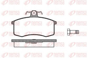 Remsa Σετ τακάκια, Δισκόφρενα - 0221.00