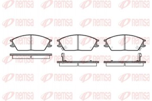 Remsa Σετ τακάκια, Δισκόφρενα - 0224.02