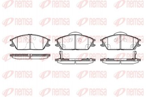 Remsa Σετ τακάκια, Δισκόφρενα - 0224.22