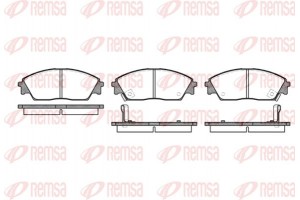 Remsa Σετ τακάκια, Δισκόφρενα - 0229.02