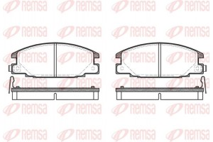 Remsa Σετ τακάκια, Δισκόφρενα - 0238.04