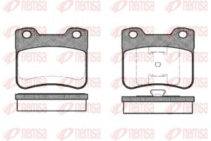 Remsa Σετ τακάκια, Δισκόφρενα - 0247.10