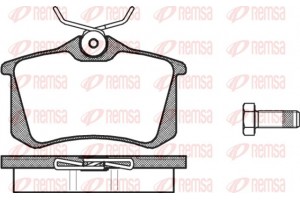 Remsa Σετ τακάκια, Δισκόφρενα - 0263.00
