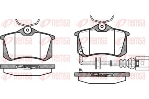 Remsa Σετ τακάκια, Δισκόφρενα - 0263.41
