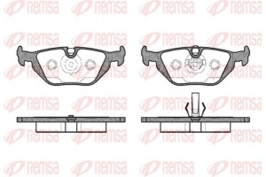 Remsa Σετ τακάκια, Δισκόφρενα - 0265.50