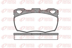 Remsa Σετ τακάκια, Δισκόφρενα - 0266.00