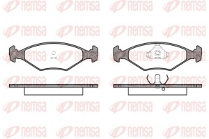Remsa Σετ τακάκια, Δισκόφρενα - 0281.00