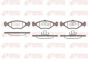 Remsa Σετ τακάκια, Δισκόφρενα - 0281.40