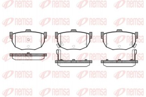 Remsa Σετ τακάκια, Δισκόφρενα - 0294.12