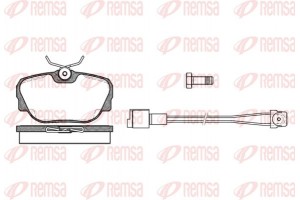 Remsa Σετ τακάκια, Δισκόφρενα - 0296.02