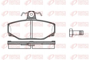 Remsa Σετ τακάκια, Δισκόφρενα - 0297.00