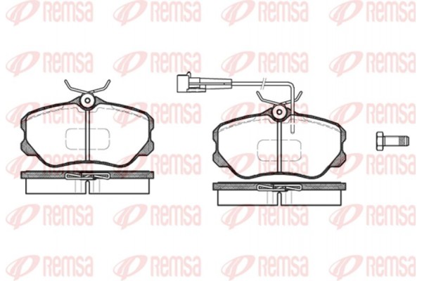 Remsa Σετ τακάκια, Δισκόφρενα - 0303.02
