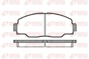 Remsa Σετ τακάκια, Δισκόφρενα - 0308.00
