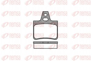 Remsa Σετ τακάκια, Δισκόφρενα - 0311.00