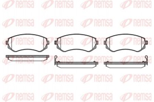 Remsa Σετ τακάκια, Δισκόφρενα - 0317.12