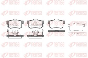 Remsa Σετ τακάκια, Δισκόφρενα - 0325.04