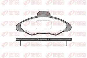 Remsa Σετ τακάκια, Δισκόφρενα - 0331.00