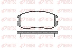 Remsa Σετ τακάκια, Δισκόφρενα - 0357.00