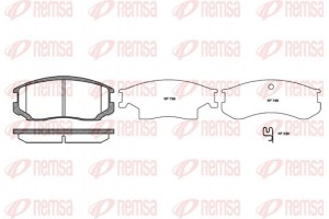 Remsa Σετ τακάκια, Δισκόφρενα - 0357.22