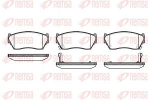 Remsa Σετ τακάκια, Δισκόφρενα - 0364.02