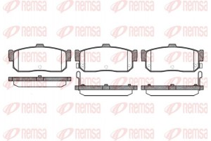 Remsa Σετ τακάκια, Δισκόφρενα - 0366.22