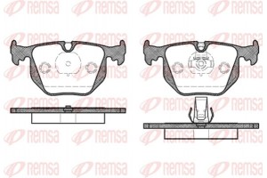 Remsa Σετ τακάκια, Δισκόφρενα - 0381.20