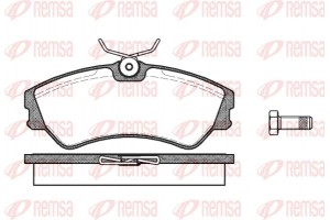 Remsa Σετ τακάκια, Δισκόφρενα - 0383.00