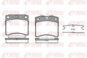 Remsa Σετ τακάκια, Δισκόφρενα - 0385.10