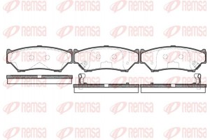 Remsa Σετ τακάκια, Δισκόφρενα - 0389.12