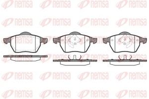 Remsa Σετ τακάκια, Δισκόφρενα - 0390.01