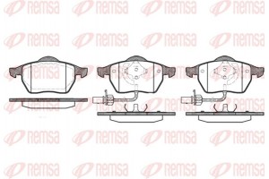 Remsa Σετ τακάκια, Δισκόφρενα - 0390.22