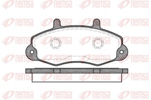 Remsa Σετ τακάκια, Δισκόφρενα - 0391.00