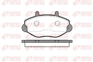 Remsa Σετ τακάκια, Δισκόφρενα - 0392.00