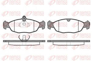 Remsa Σετ τακάκια, Δισκόφρενα - 0393.00