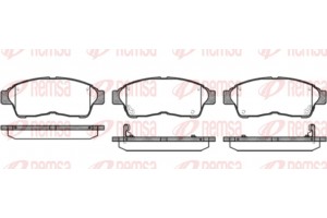 Remsa Σετ τακάκια, Δισκόφρενα - 0402.02