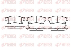 Remsa Σετ τακάκια, Δισκόφρενα - 0415.32