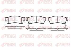 Remsa Σετ τακάκια, Δισκόφρενα - 0415.42