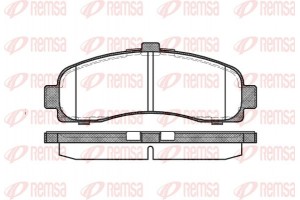Remsa Σετ τακάκια, Δισκόφρενα - 0431.10