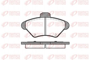 Remsa Σετ τακάκια, Δισκόφρενα - 0452.00