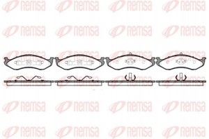 Remsa Σετ τακάκια, Δισκόφρενα - 0467.00