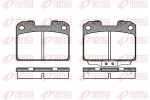 Remsa Σετ τακάκια, Δισκόφρενα - 0476.00