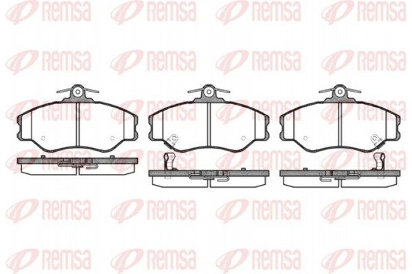 Remsa Σετ τακάκια, Δισκόφρενα - 0494.02