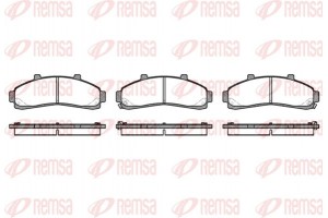 Remsa Σετ τακάκια, Δισκόφρενα - 0571.02