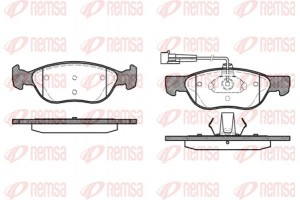 Remsa Σετ τακάκια, Δισκόφρενα - 0587.12