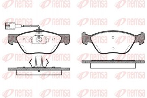 Remsa Σετ τακάκια, Δισκόφρενα - 0589.42