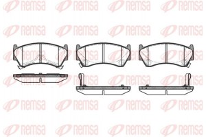 Remsa Σετ τακάκια, Δισκόφρενα - 0592.12